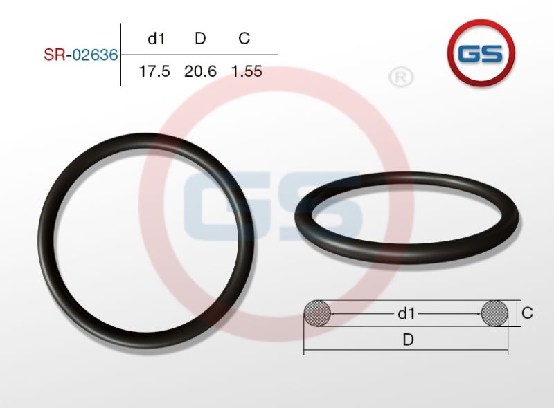 Резиновое кольцо 17.5 1.55 sr02636 GS