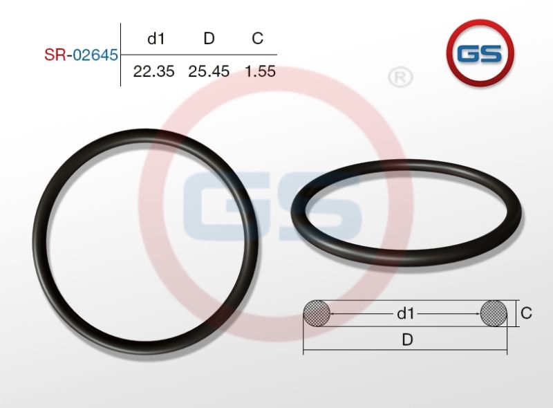 Резиновое кольцо 22.35 1.55 sr02645 GS