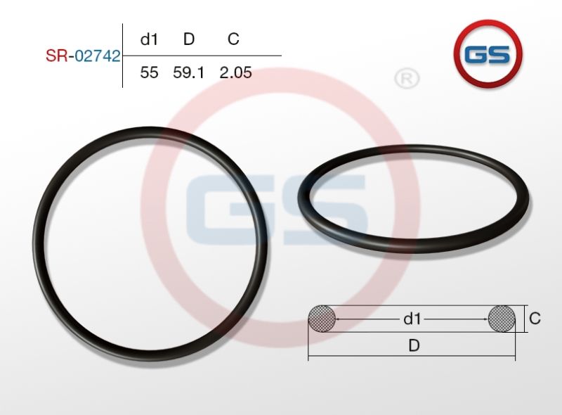 Резиновое кольцо 55 2.05 sr02742 GS