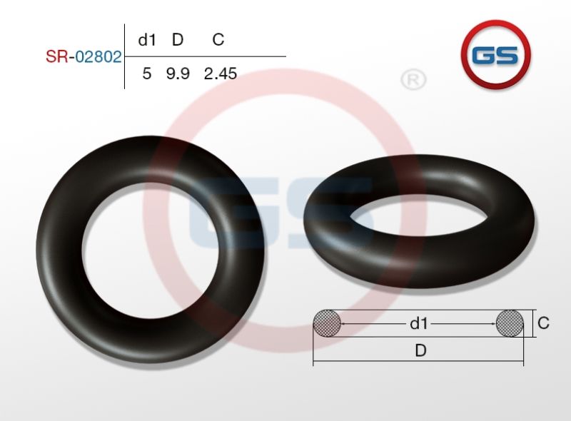 Резиновое кольцо 5 2.45 sr02802 GS