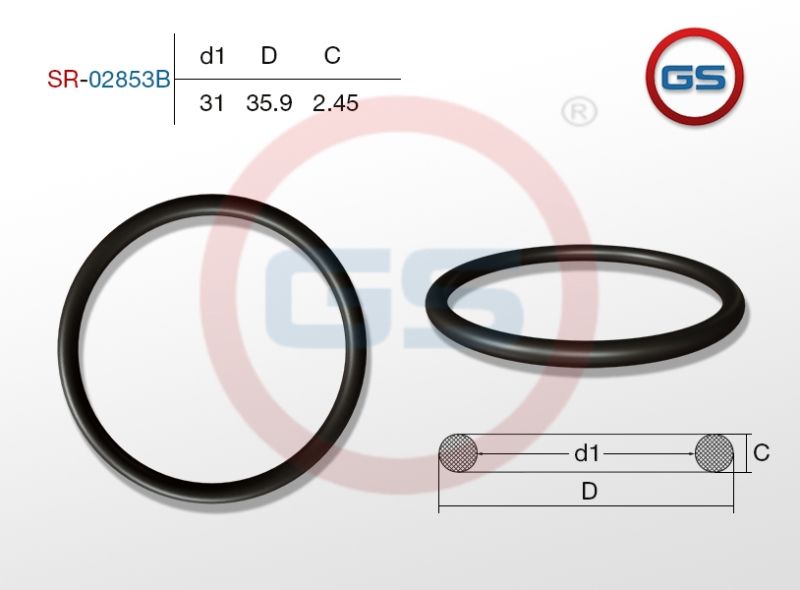 Резиновое кольцо 31 2.45 sr02853b GS