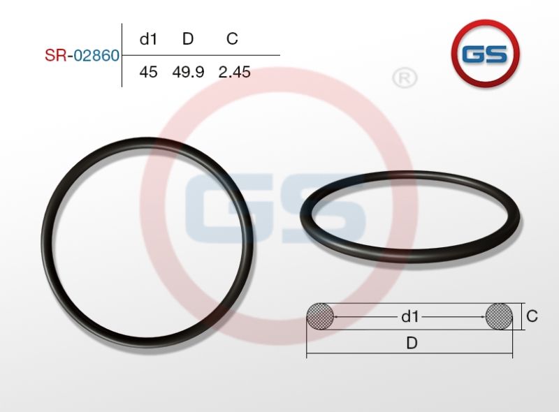 Резиновое кольцо 45 2.45 SR02860 GS