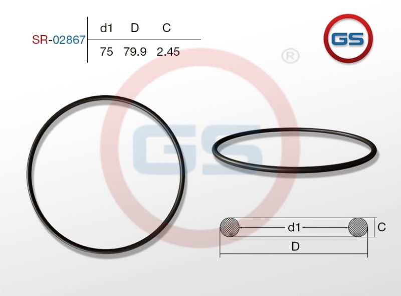 Резиновое кольцо 75 2.45 sr02867 GS