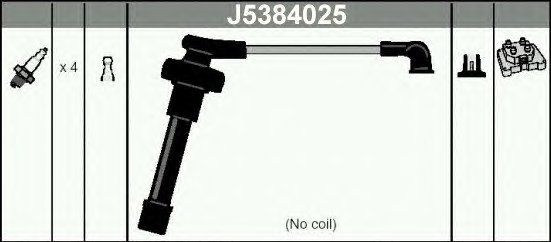 Комплект проводов зажигания J5384025 Nipparts