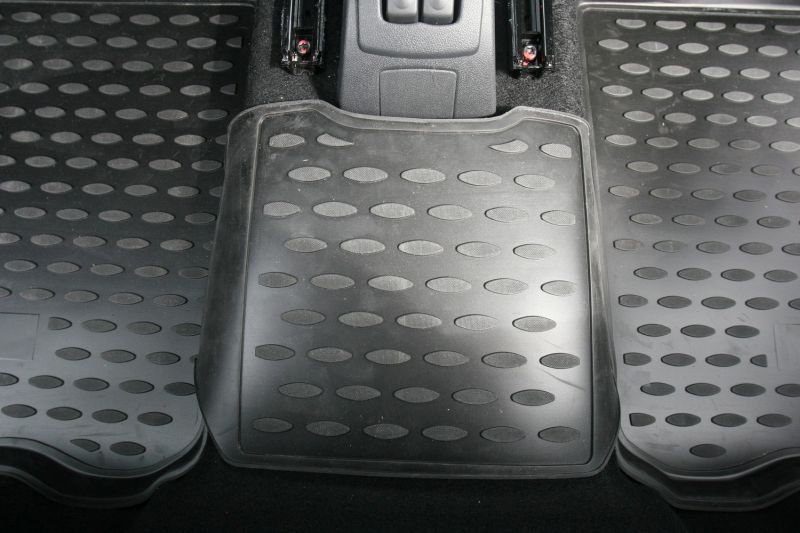 Комплект резиновых автомобильных ковриков в салон LADA Largus, 2012-> 7 мест 4 шт. (полиуретан) nlc5226210k Element Autofamily