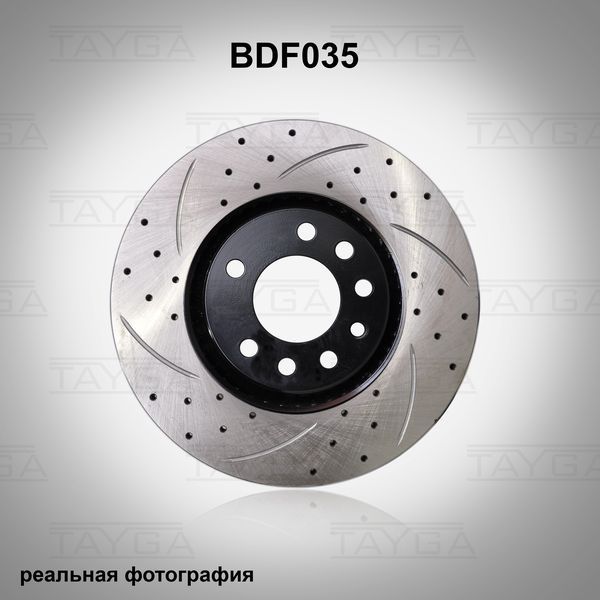 Диск перфорированный, слотированный bdf035 Tayga