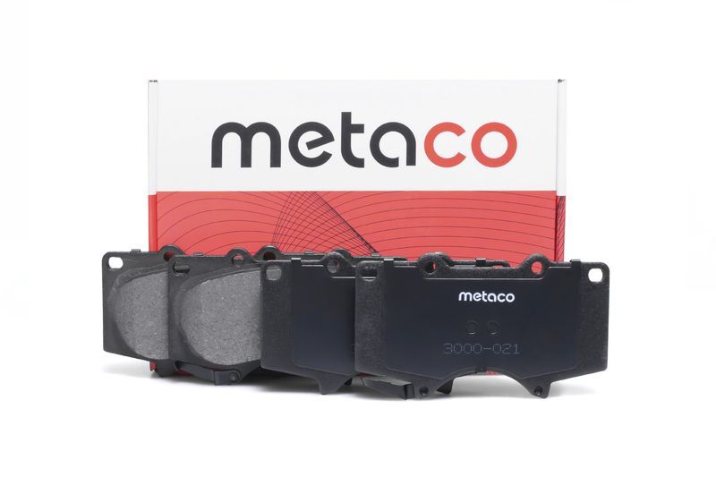 Купить Колодки тормозные передние к-кт 3000021 Metaco | цена в интернет .