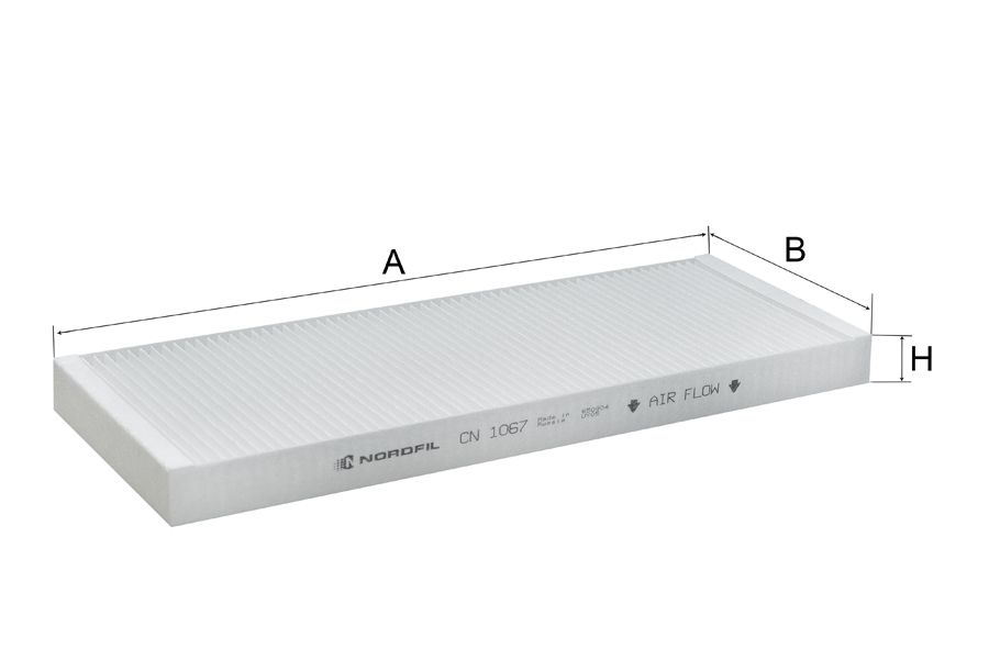фильтр салонный NORDFIL cn1067 Nordfil