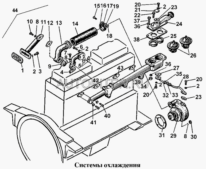 Рукав 42701(ф-58 L-340 ) 42701 ЧТЗ