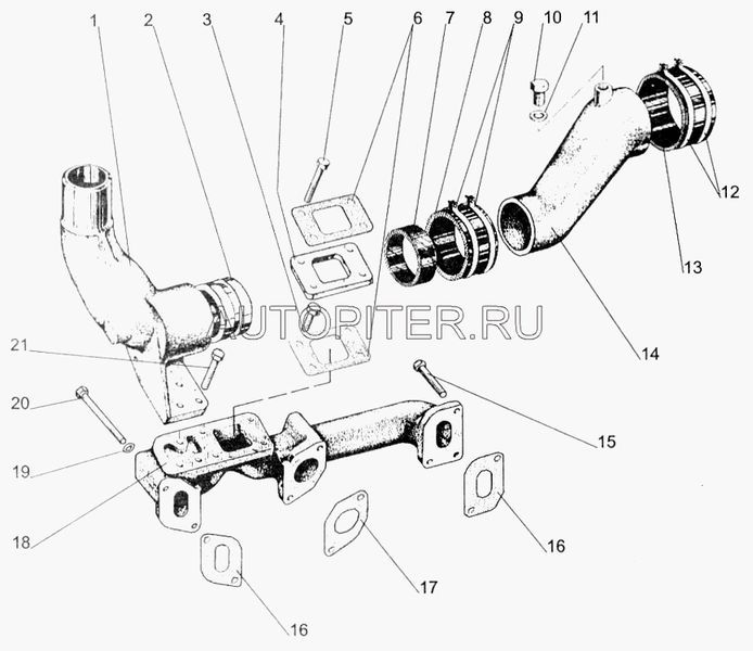 МТЗ, втулка 245-1008013 ( ф78мм - ф78мм ) 2451008013 МТЗ