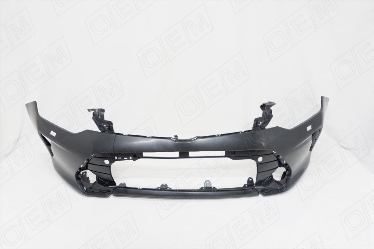 Бампер передний toyota camry xv под фароомыватели oem0526 O.E.M.