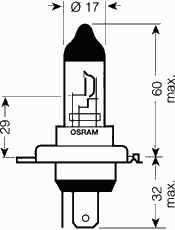 ЛАМПОЧКА 64196LTS Osram