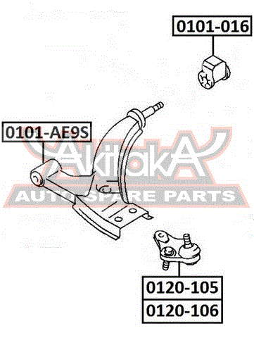 Подвеска 0101AE9S Asva