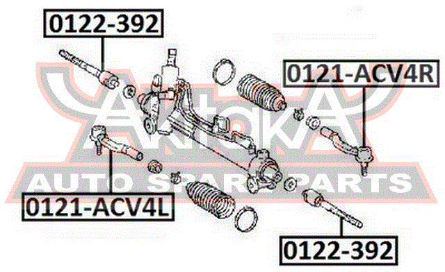 Шарнир 0121ACV4L Asva