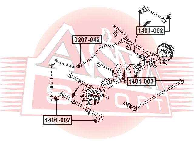 Деталь 0207042 Asva