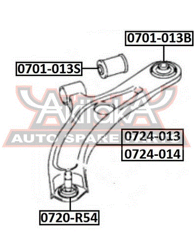 Подвеска 0701013S Asva