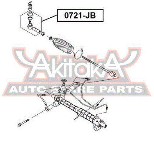 Шарнир 0721JB Asva