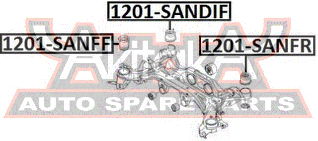 Подвеска 1201SANFR Asva