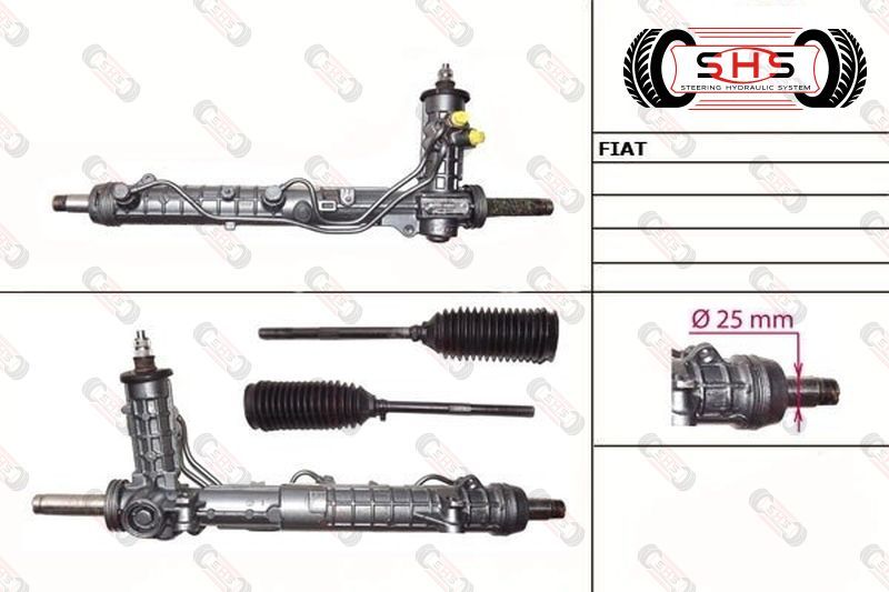 Рулевая рейка с ГУР восстановленная FIAT MULTIPLA (186) 99-10 fi207rshs SHS