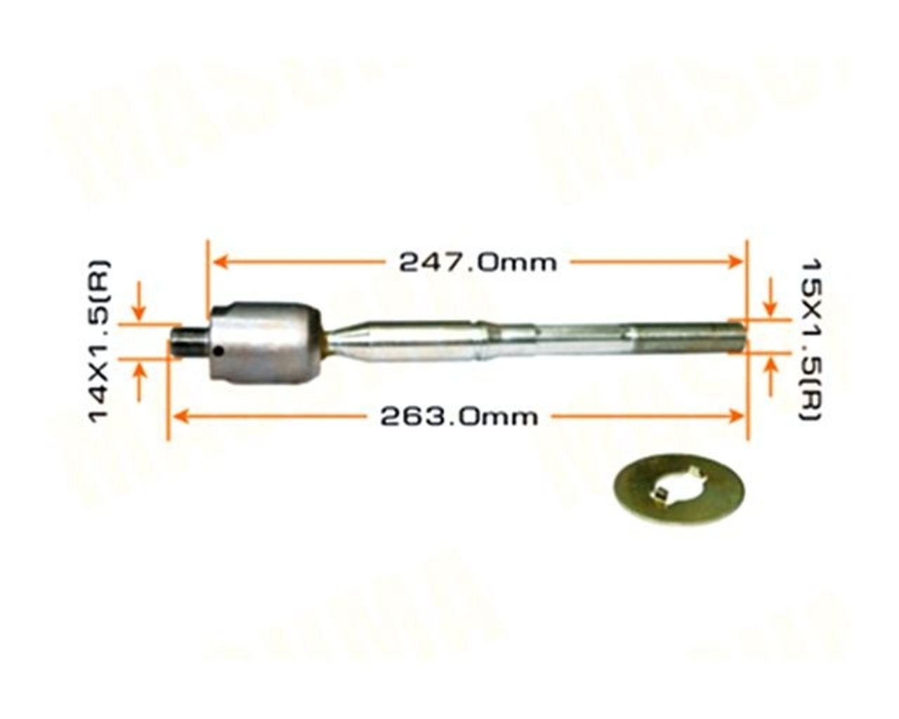 Тяги рулевые MASUMA mr8904 Masuma