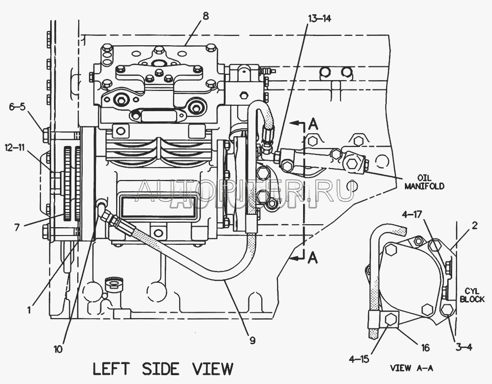 Уплотнительное кольцо 3j7354 Caterpillar