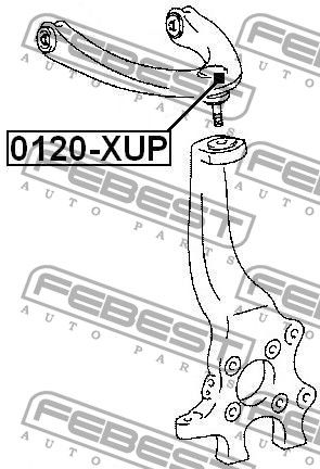 Шарнир 0120XUP Febest