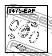 Ремкомплект 0475EAF Febest