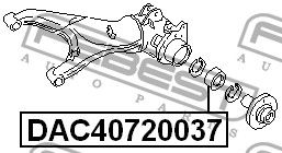 Подшипник ступичный передний DAC40720037 Febest