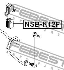 Подвеска NSBK12F Febest