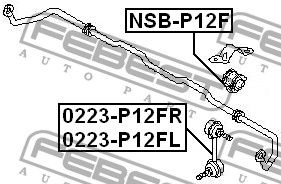 Подвеска NSBP12F Febest