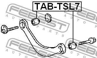 Сайлентблок рычага подвески tabtsl7 Febest