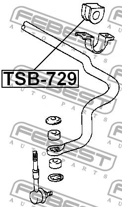 Подвеска TSB729 Febest