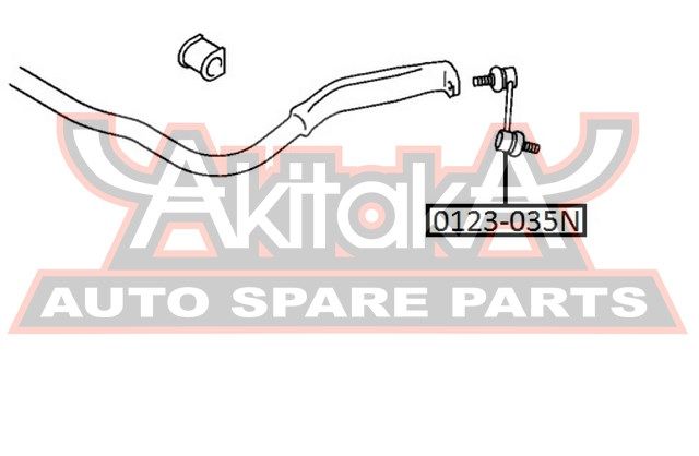 Стойка переднего стабилизатора для Toyota Liteace CR27 1992-1995 0123035n Akitaka