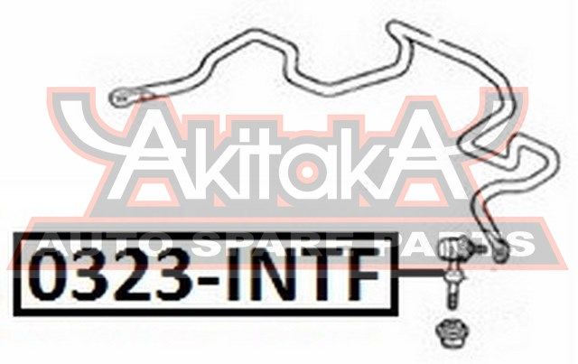 Стойка переднего стабилизатора для Honda Integra 1993-2001 0323INTF Akitaka