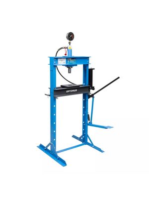 Гаражный пресс Optimus 12 т, ручной и ножной привод OPT-212F