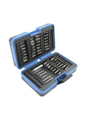 Набор бит с магнитным держателем SL, PH, TORX, HEX,  49 шт. OPT-BS1049