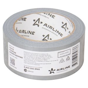 Лента клейкая армированная (скотч), 48мм*25м, серая (AAT-R-02)