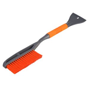 Щетка от снега и льда с мягкой щетиной + скребок (64 см) (AB-R-15)