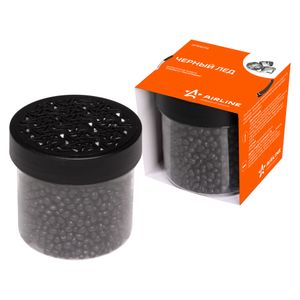 Ароматизатор "Банка с гранулами" черный лед (AFBA095)