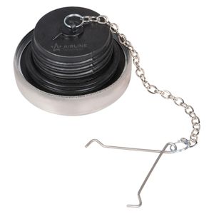 Крышка бензобака 60мм с замком и цепочкой, пласт./метал. для а/м SCANIA (AFC-R-10)