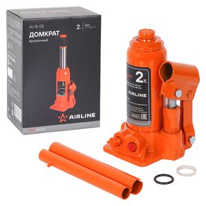 Домкрат бутылочный 2т 160-300мм (AJ-B-02)