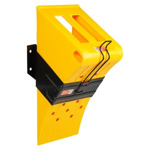 Упор (башмак) противооткатный, пластиковый, грузовой 48х20х22см (AJU09)