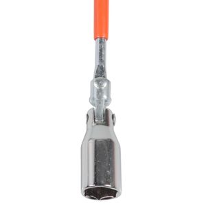 Ключ свечной Т-образный карданный 21мм, 250мм, резиновый фиксатор (AK-S-10)