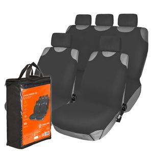 Чехлы-майки F2k компл.передние/задние, цвет серый, полиэстер(ASC-F2k)