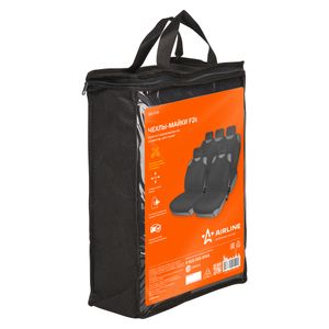 Чехлы-майки F2k компл.передние/задние, цвет серый, полиэстер(ASC-F2k)