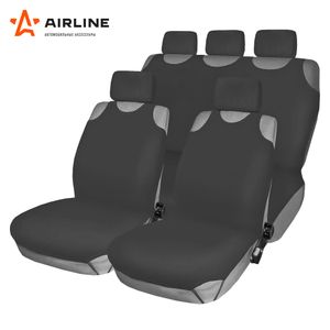 Чехлы-майки F2k компл.передние/задние, цвет серый, полиэстер(ASC-F2k)