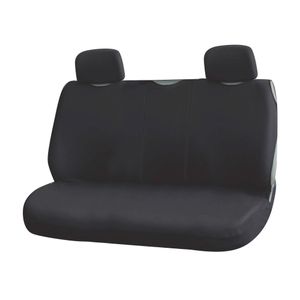 Чехлы-майки "Блааст" комплект передние/задние, цвет черный, материал велюр (ASC-KB-04)