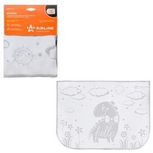 Шторка солнцезащитная 50*70см на боковое стекло, на магнитах, детская, серая (ASPS-SW-01)