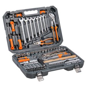 Набор инструментов универсальный 78пр. (головки 1/2", 1/4") кейс (AT-78-07)