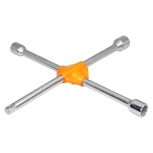 Ключ баллонный крестовой усиленный 17х19х21х1/2" PRO 350мм, пласт.подвес (ATAB003)